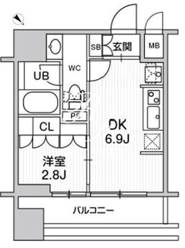 nido巣鴨 304 間取り図