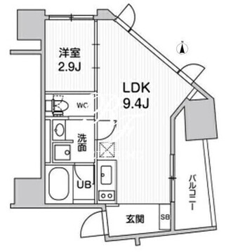 nido巣鴨 502 間取り図