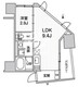 nido巣鴨 602 間取り図