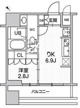 nido巣鴨 704 間取り図