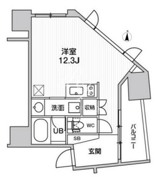 nido巣鴨 802 間取り図