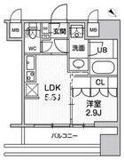 nido巣鴨 905 間取り図