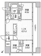 nido巣鴨 1104 間取り図
