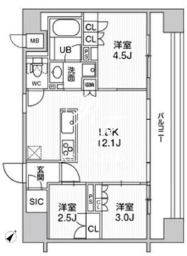 nido巣鴨 1104 間取り図