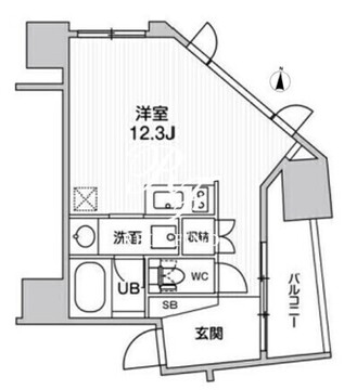nido巣鴨 1402 間取り図