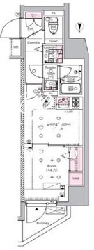 シーフォルム住吉2 1001 間取り図