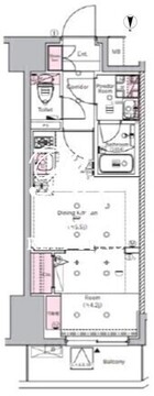 シーフォルム住吉2 1102 間取り図
