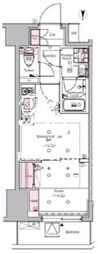 シーフォルム住吉2 1202 間取り図