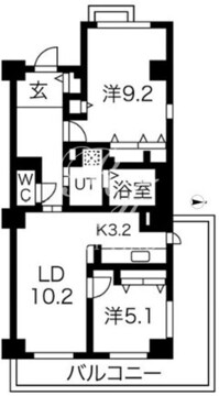 アクティ目黒駅前 1-501 間取り図