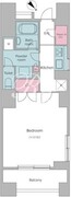 レジディア日本橋馬喰町 1106 間取り図