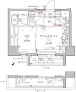 クレイシアIDZ王子アーバンヒルズ 201 間取り図