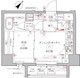 クレイシアIDZ王子アーバンヒルズ 401 間取り図