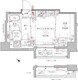 クレイシアIDZ王子アーバンヒルズ 202 間取り図