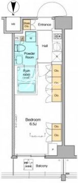 プラウドフラット菊川 207 間取り図