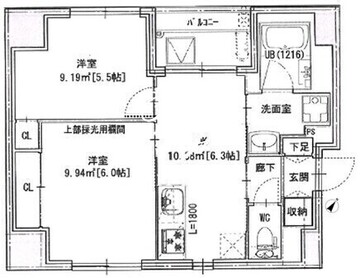 NS22日本橋浜町 901 間取り図