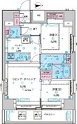 ジェノヴィア東日暮里グリーンヴェール 1102 間取り図