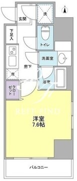 テラス王子 801 間取り図