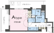 ガレリア東新宿 1302 間取り図