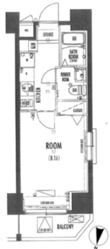 アルテシモフィーノ 802 間取り図