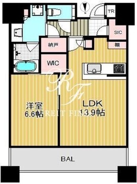 白金ザ・スカイ E-2713 間取り図