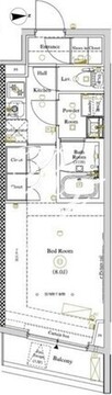 アークマーク東向島アズ 502 間取り図