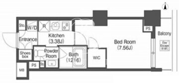 コンフォリア西荻窪 403 間取り図