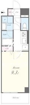 メゾンドグランマレ 302 間取り図