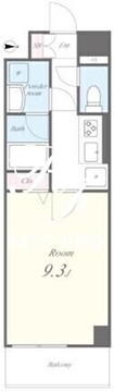 メゾンドグランマレ 502 間取り図