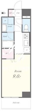 メゾンドグランマレ 404 間取り図