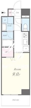 メゾンドグランマレ 504 間取り図
