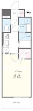 メゾンドグランマレ 704 間取り図