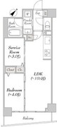 ルミーク文京千石 102 間取り図