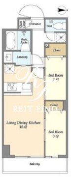 アルファコート亀戸2 314 間取り図