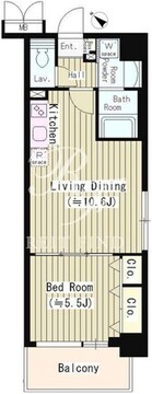 ワイズパティオ 203 間取り図
