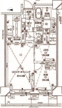 イーストコア曳舟一番館 208 間取り図