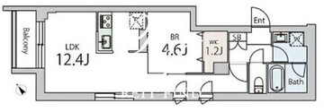 グランデュオ千歳船橋6 403 間取り図