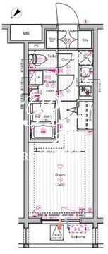 ザ・プレミアムキューブG東中野 328 間取り図