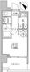 レジディア文京本郷3 401 間取り図