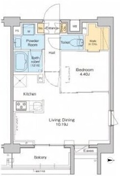 プラウドフラット中野 301 間取り図