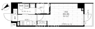 ステージグランデ茅場町 608 間取り図