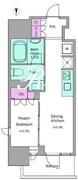 クロスレジデンス神田神保町 703 間取り図
