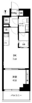 アーバンパーク亀戸2 302 間取り図
