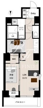 アーバンパーク亀戸2 308 間取り図