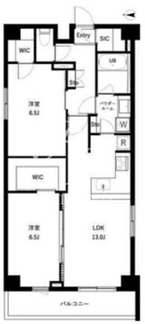 アーバンパーク亀戸2 703 間取り図