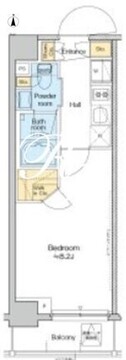 プラウドフラット西日暮里ディアージュ 305 間取り図