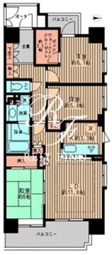 エコロジー浅草橋レジデンス 903 間取り図