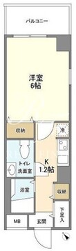 ミリアレジデンス赤坂 103 間取り図