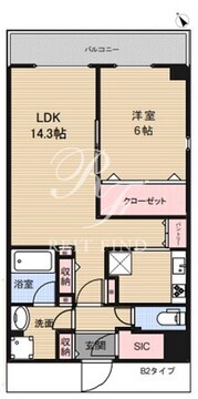 アーバンパーク東日暮里 501 間取り図