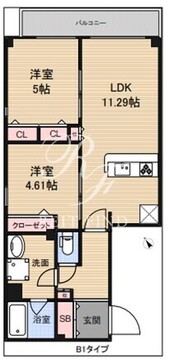 アーバンパーク東日暮里 503 間取り図