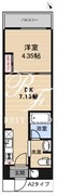 アーバンパーク東日暮里 202 間取り図